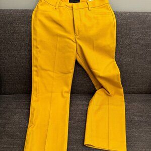 Bright Mustard suit pants BR